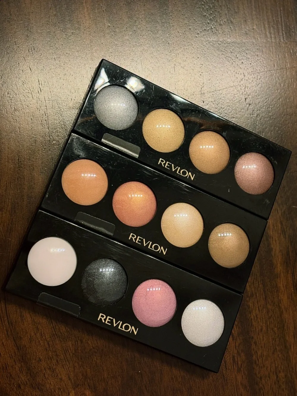 BUNDLE: NWT 3 Pack Revlon Crème Eyeshadow Quads!